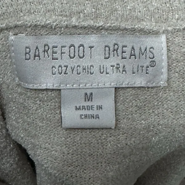 Barefoot Dreams CozyChic Ultra Lite Coastal Cowl Neck Tunic Sand Dune Size‎ M - Image 8