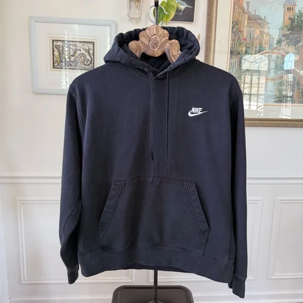 Nike Women’s Essential Pullover Hoodie Black M - Image 2