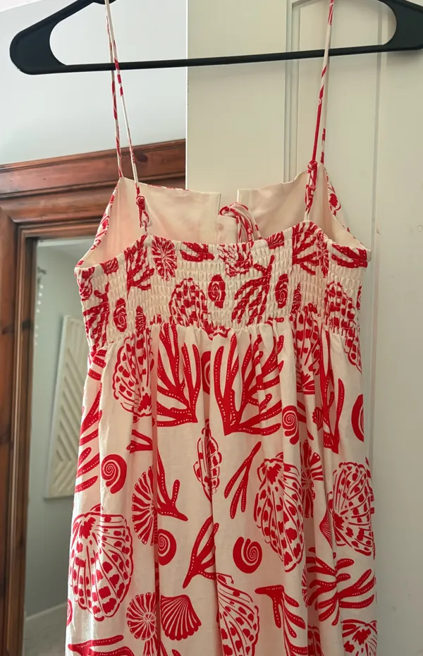 Red Maxi Dress - Image 4
