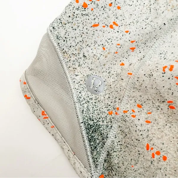 Lululemon Hotty Hot Low-Rise Short 2.5" Reflective Camo Silver Blue Orange Grey - Image 12