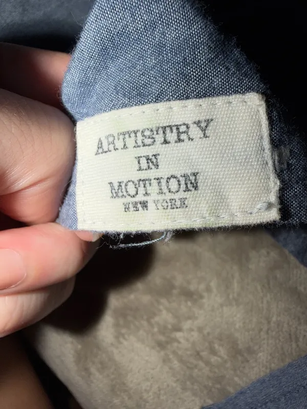Blue men’s work shirt - Image 4
