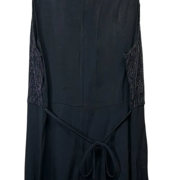 Vintage 90’s‎ Black Metallic Bodice Maxi Holiday/Party Dress NWT - Image 5