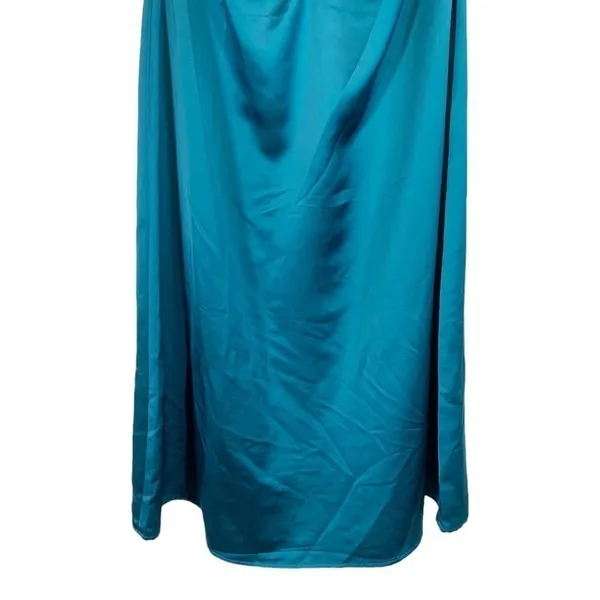 Jason Wu Satin Halter Open Back Midi Slip Dress Size Large - Image 10