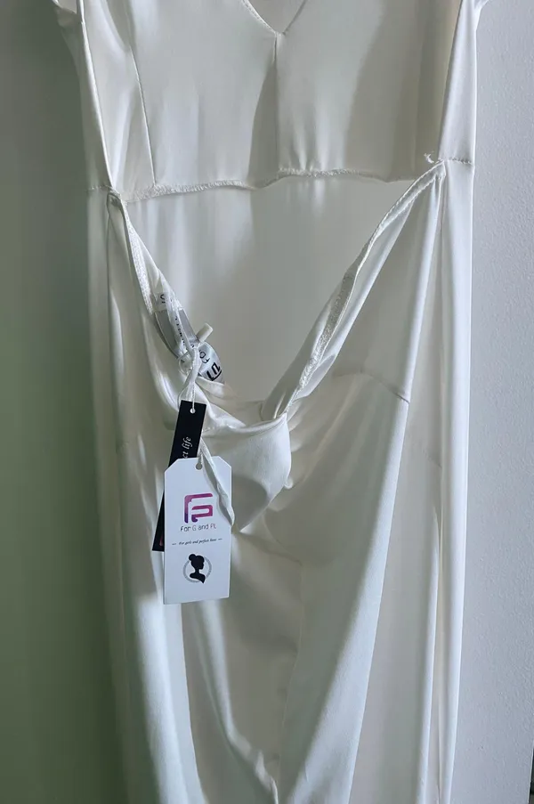Formal White Dress - Image 6