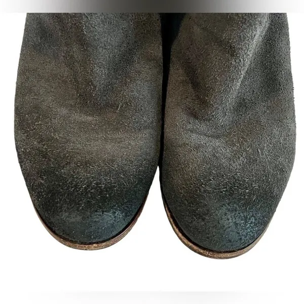 UGG Australia 3282 Cailyn Western Mid Calf Brown Suede‎ Distressed Boot sz 9 - Image 8