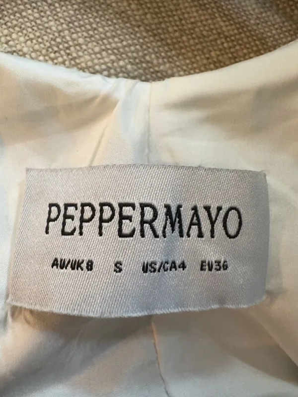 Peppermayo Lulita Mini Dress White - Image 5