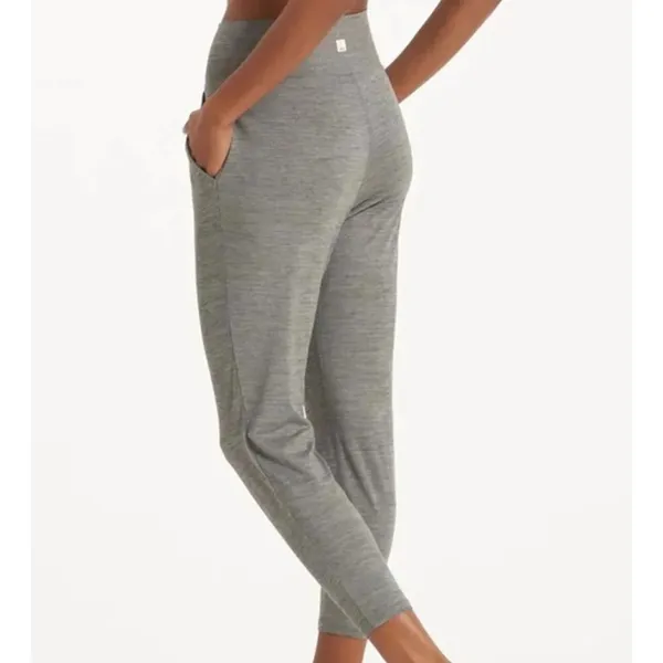 Vuori Lux At Ease Harem Style Pants Heather‎ Gray Medium - Image 2