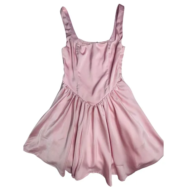 Princess Polly womens Straplie Mini Dress Pink size 0 New with tags Coquette - Image 14