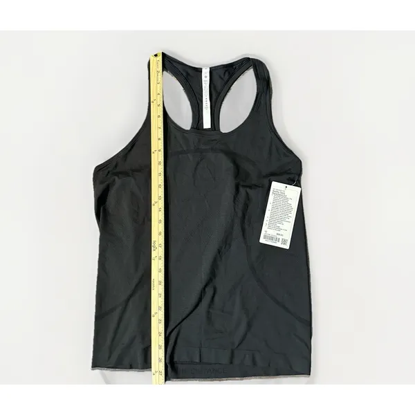 Lululemon Swiftly Tech Racerback Tank Top 2.0 Hip Length Black Activewear 12 NWT - Image 10
