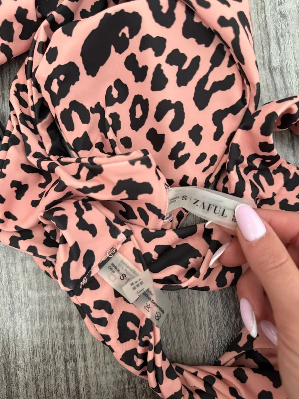 Zaful Cheetah Bikini Set - Image 6