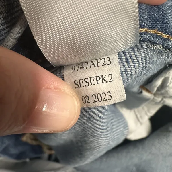 Aeropostale Curvy 90s Baggy Jeans Womens 18 Blue Light Wash High Rise Relaxed - Image 11