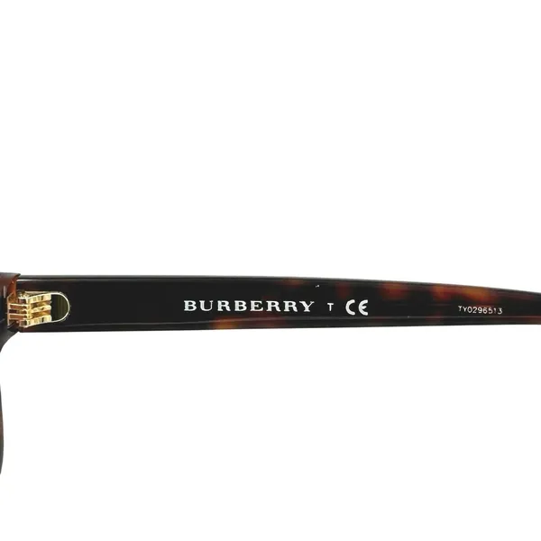 Burberry Eyeglass Frames Women's Tortoiseshell Brown 52 15 135 W/Black Hard Case - Image 6