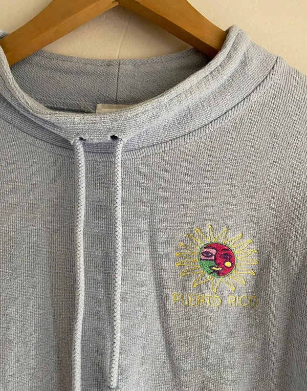 Oversized Surfer Sweater Blue Size M - Image 2