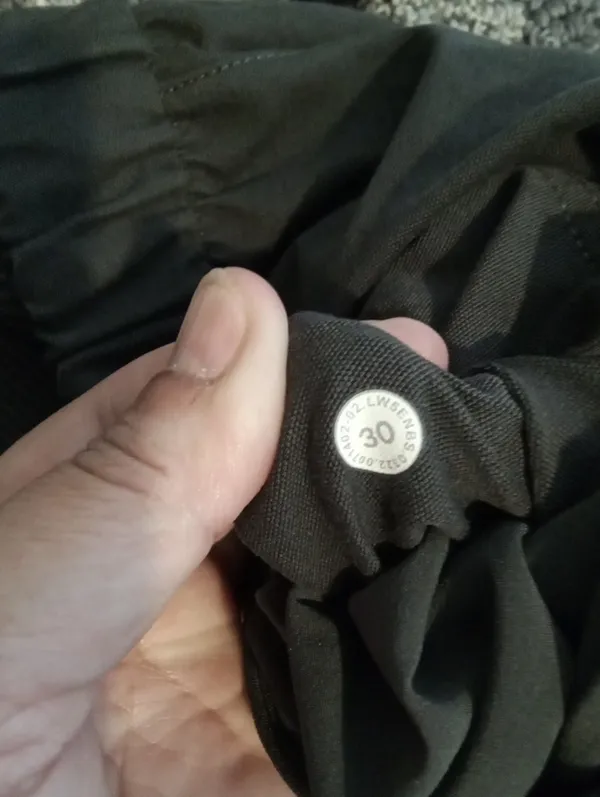 lululemon athletica Womens Utilitech Cargo Pocket HR Pants Gray Gorpcore Sz30 - Image 7