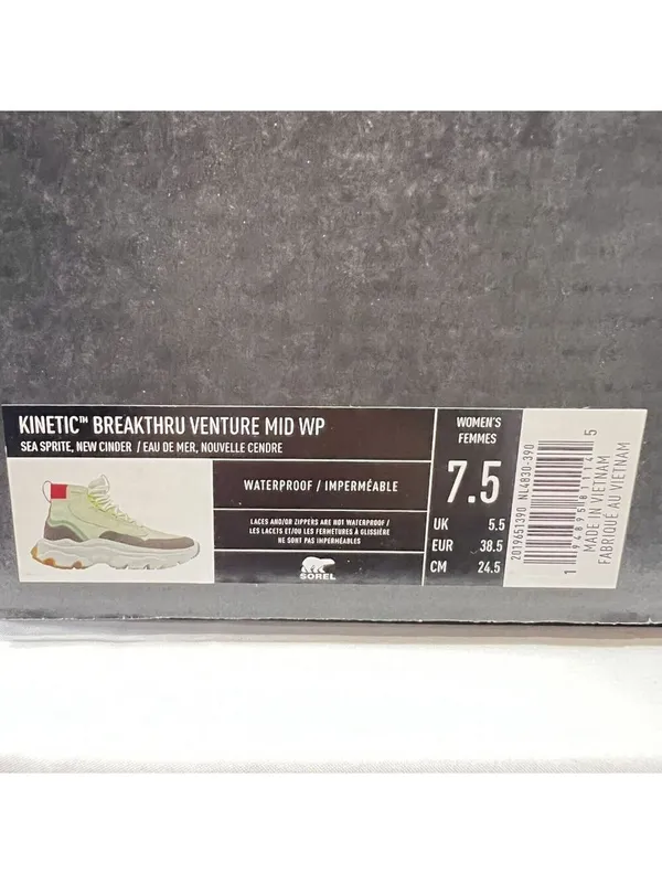 SOREL Sneaker Kinetic Breakthru Venture Waterproof Snow Rain Shoes Women Sz 7.5 - Image 14