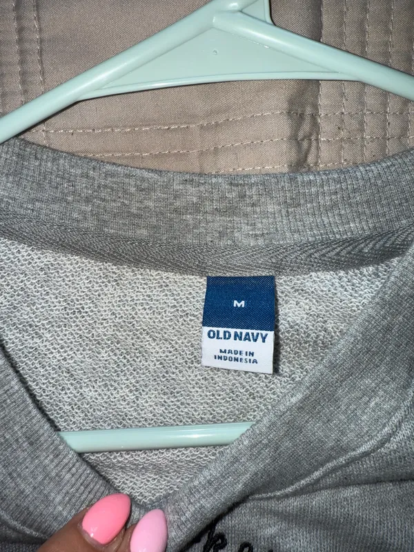 Old Navy Crewneck Hoodie - Image 4