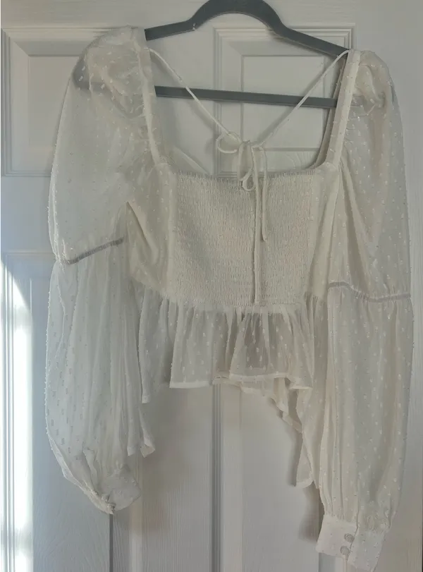 ACOA boutique top White - Image 2