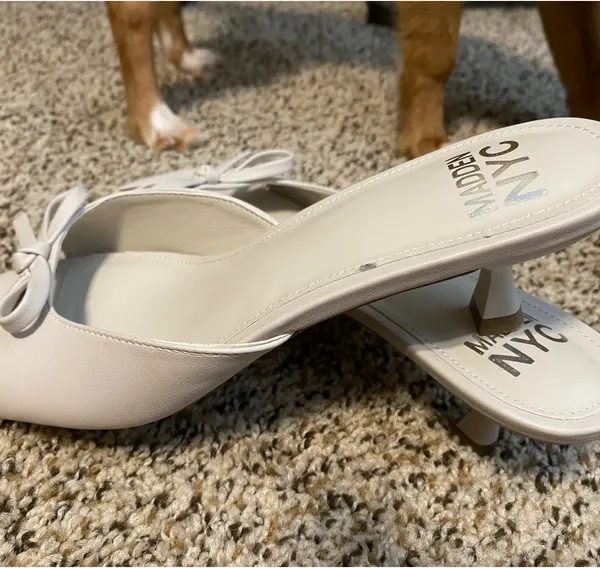 Madden Girl Kitten Heels - White - Image 2