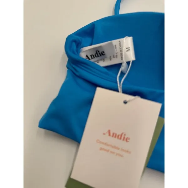 Andie Swim The Newport Top Azul NWT Medium - Image 8