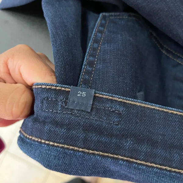Citizens of‎ Humanity Low Rise Slim Bootcut Jeans Dark Wash 25 X 34” Y2K Baddie - Image 5
