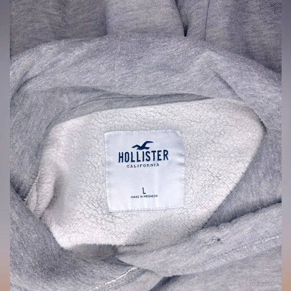 HOLLISTER Y2K Women’s Long Sleeve Embroidered Hoodie - Image 8