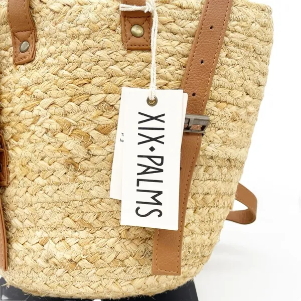 NWT XIX Palms Beachly The Shore Break Jute Insulated Picnic Cooler Backpack NEW - Image 11
