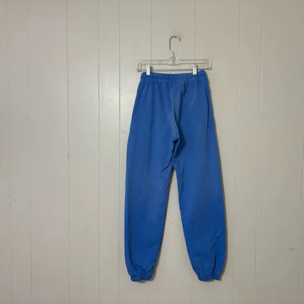 Madhappy Classic Midweight Sweatpants Blue XS Cotton Logo Joggers - Image 4
