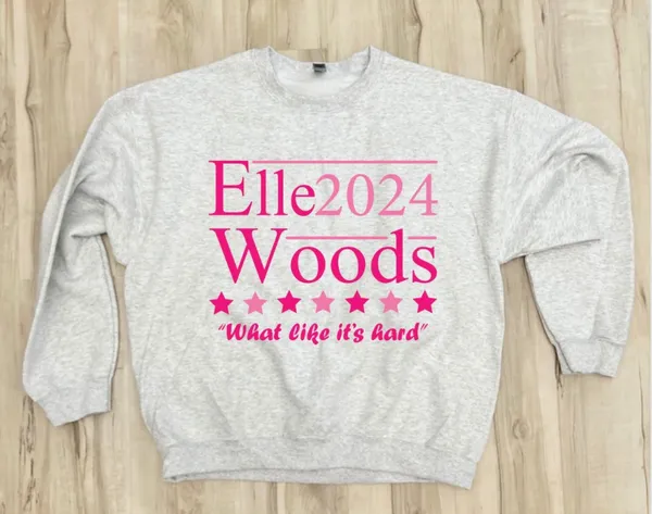 Boutique New / Custom Elle Woods 2024 sweatshirt - Image 4