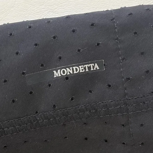 Mondetta Black Perforated Pleated Active Skort Womens‎ Large Tennis Golf Running - Image 3