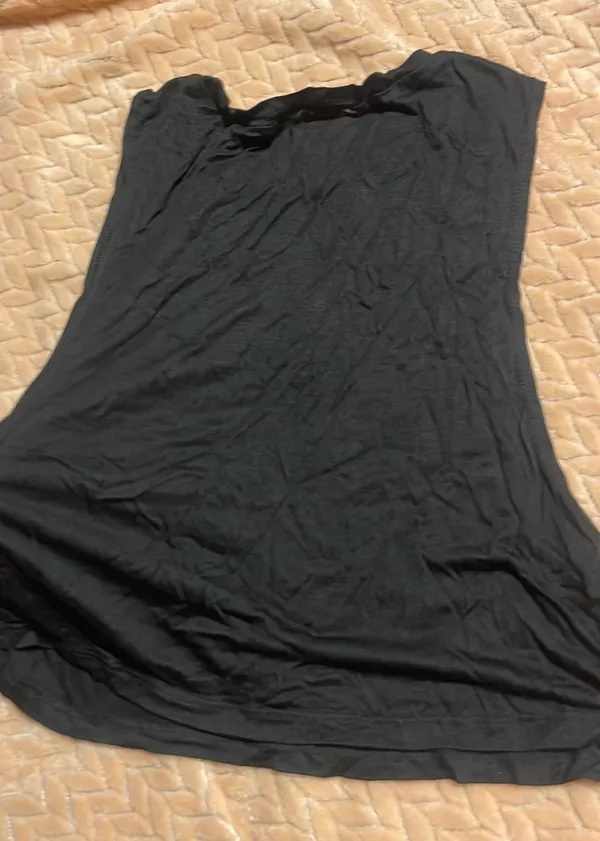 French Pastry Cropped Tanktop Black Size Small We Live By The Sun ~ We Feel By The Moon - Image 3