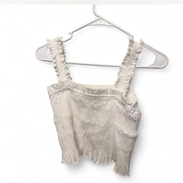 ASTR‎ The Label Textured White Ensemble Top size small - Image 3