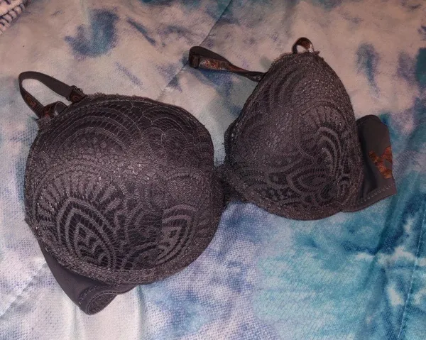 Bebe Grey Push Up Bra - Image 2