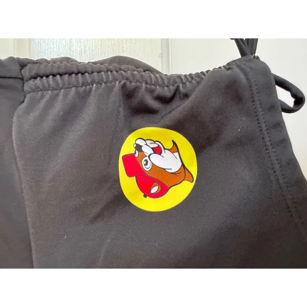 Buc-ees women's black‎ swim bottoms size small - Image 2