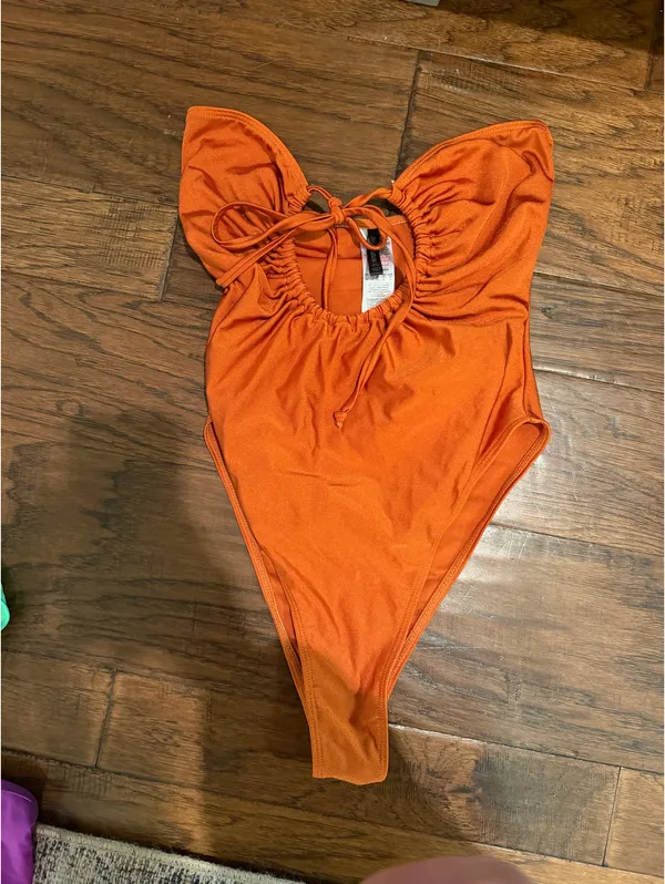Hello Molly Orange one piece - Image 3