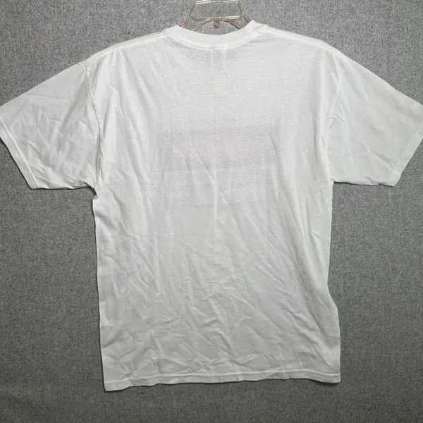 Jerzees NOS Vintage Exposure To The Son‎ May Prevent Burning T-Shirt Large White - Image 11