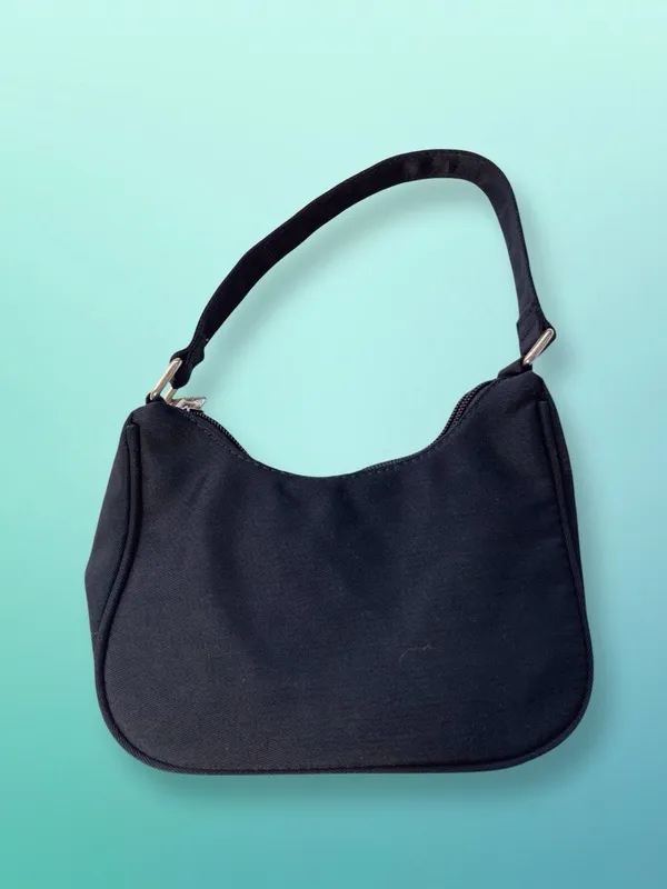 Dolls Kill Black Logo Mini Shoulder Belt Bag - Image 2