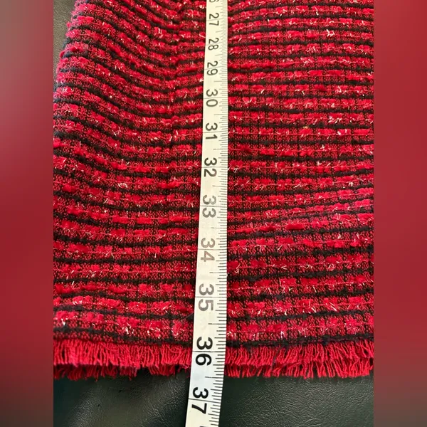 Ann Taylor Textured Red Midi Dress - Image 15