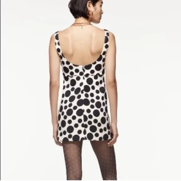 ZARA Studio LIMITED EDITION Polka Dot Sleeveless‎ Tank Dress - New Women - Image 2