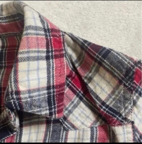 Women's Plaid Button Down Shirt sz M Multiple Size M - Image 3