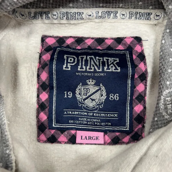VS PINK Y2K Hoodie L - Image 8