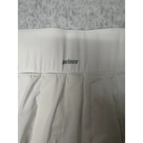Prince Womens Match‎ Pleated Skort White Tennis Skirt XL WPT17223 NEW - Image 5
