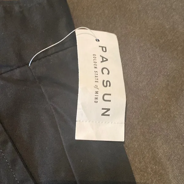 Pacsun Women’s Slim Tapered Pant Black 100% Cotton Size 32 NWT - Image 3