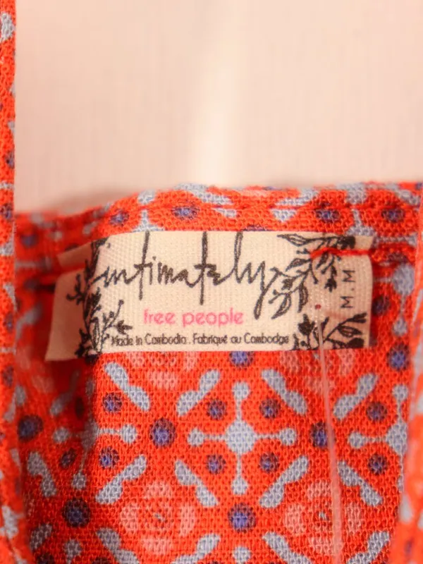 NWT Free People Lucky Brami in Red Size Medium - Image 7
