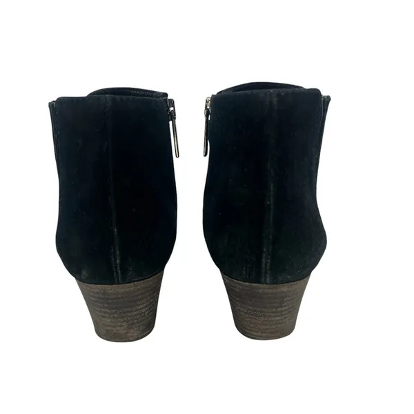 Aquatalia Suede Interior Zip Ankle‎ Boots Black 7.5 - Image 8