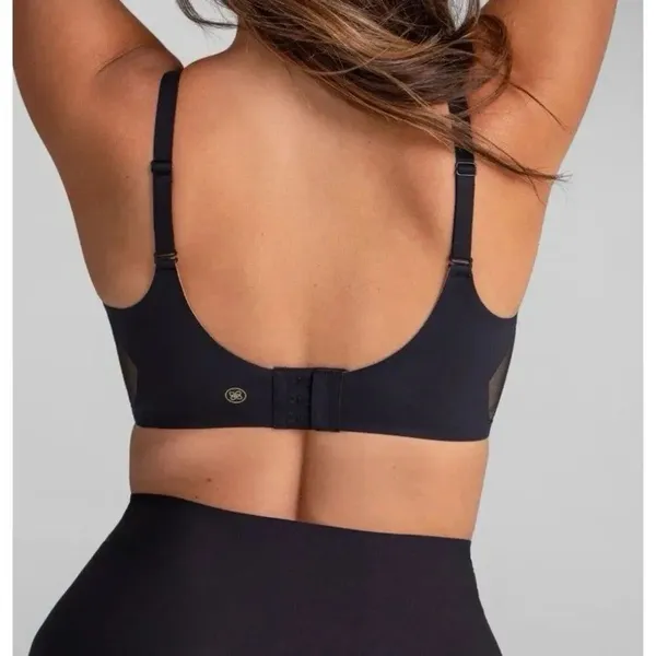 Honeylove Liftwear Bra in Runway Size XL Black Wireless Comfort #786 - Image 3