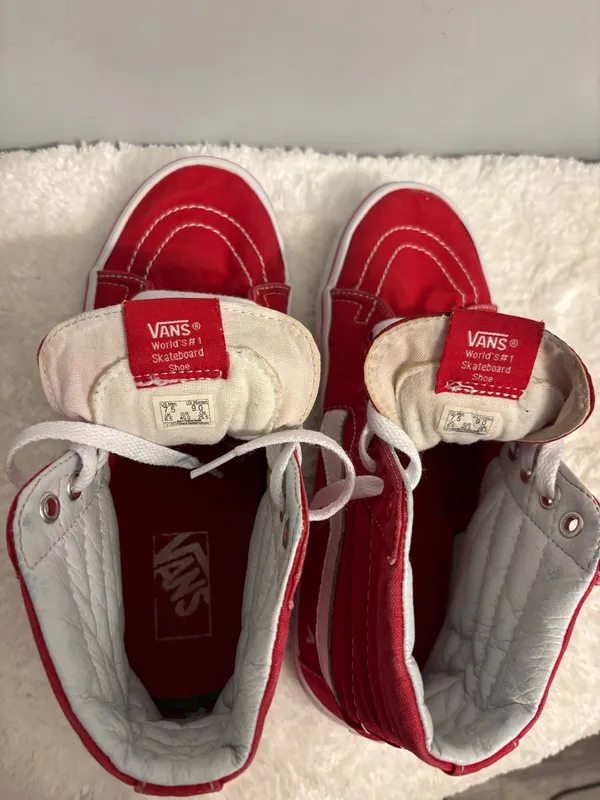 Unisex Vans Off The Wall Shoes mens7.5 women 9 - Image 10