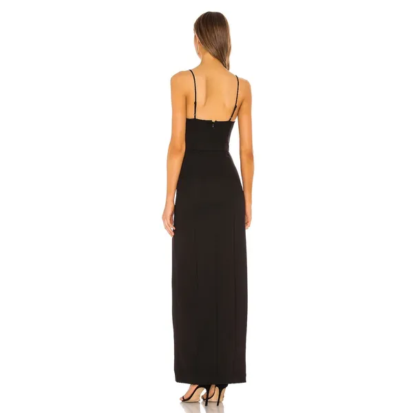 NEW NWT NBD Revolve Eileen Maxi Gown in Black size Small - Image 3