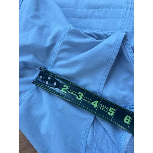 Lululemon Track That High-Rise Lined Short 3" Light Blue LW7AYXT Size 4 - Image 5