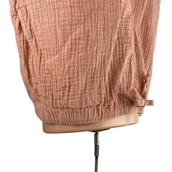 Aritzia Wilfred Free Women's Pink High Rise Lounge Summer Beach Leg Sail Short L - Image 2