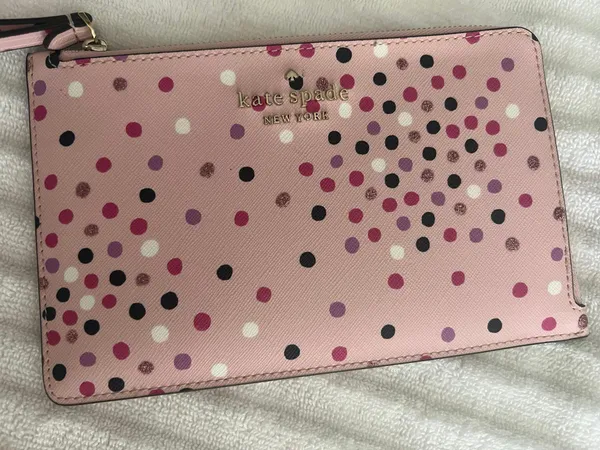 Kate Spade Pink Wristlet Wallet - Image 3